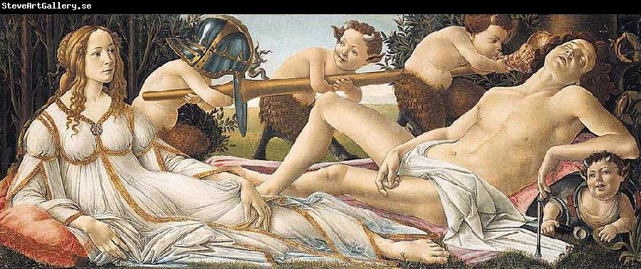 BOTTICELLI, Sandro Venus and Mars fg